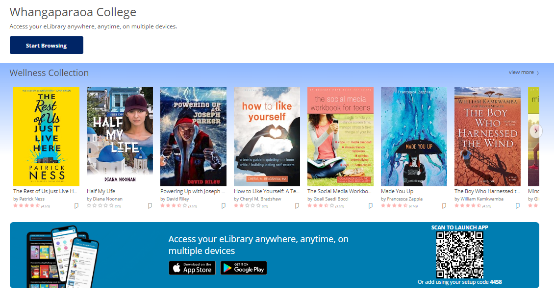 We have a Wellness Collection of Digital and Audio books!